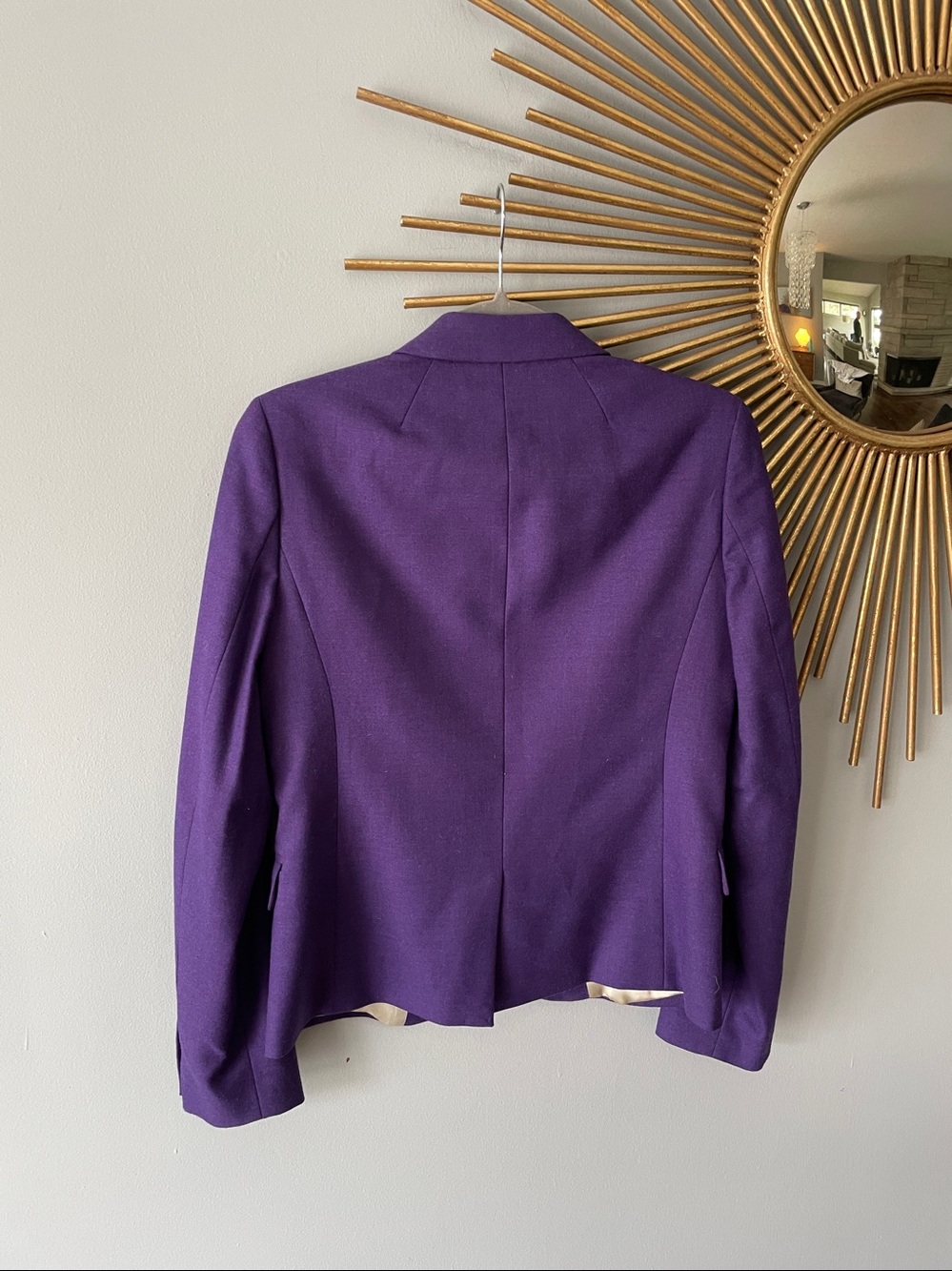 J Crew Purple Schoolboy Blazer - Picture 5 of 11